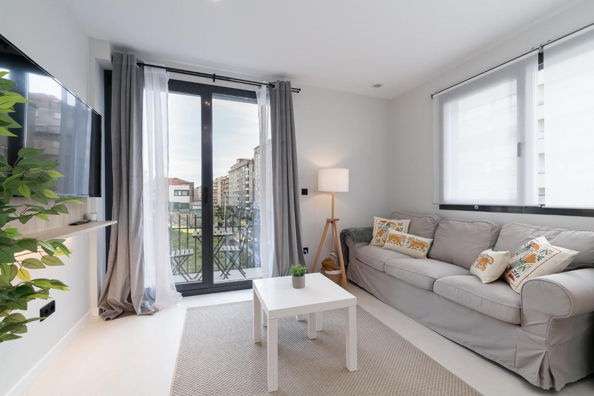 Elegante Y Luminoso En Vigo - Apto 6 By Cabana Rentals 외부 사진
