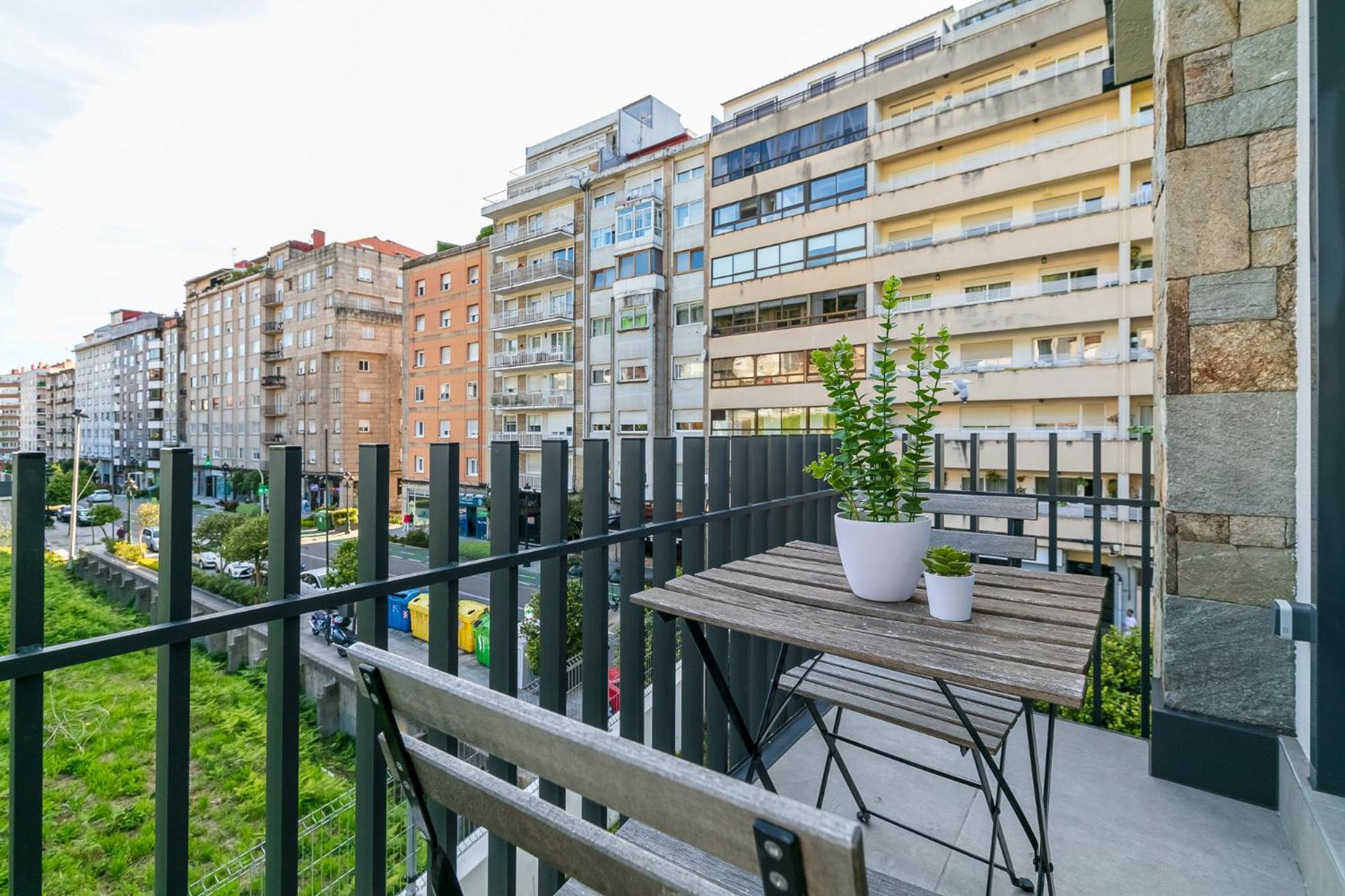 Elegante Y Luminoso En Vigo - Apto 6 By Cabana Rentals 외부 사진